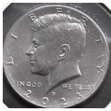 2023 D GEM BU KENNEDY HALF DOLLAR