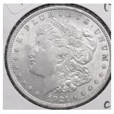 1921 CHOICE BU MORGAN DOLLAR