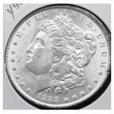 1888 CHOICE BU MORGAN DOLLAR