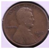 1910 S LINCOLN CENT VG
