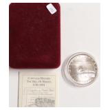 GEM BU BILL OF RIGHTS SILVER DOLLAR W BOX PAPERS