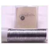 1943 GEM BU ROLL OF STEEL CENTS