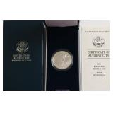 PROOF KOREAN WAR SILVER DOLLAR W BOX PAPERS