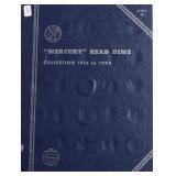 60 MERCURY DIMES CIRC IN COLLECTION