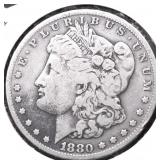 1880 S MORGAN DOLLAR VG