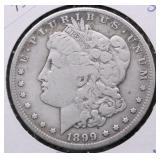 1899 S MORGAN DOLLAR VG