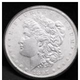 1897 CHOICE BU MORGAN DOLLAR