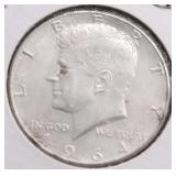 1964 CHOICE BU KENNEDY HALF DOLLAR