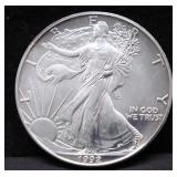 1992 SILVER EAGLE GEM