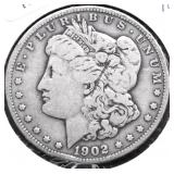 1902 MORGAN DOLLAR VG