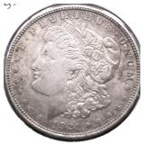 1921 MORGAN DOLLAR AU