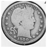 1900 BARBER QUARTER G