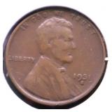 1931 S LINCOLN CENT VF