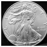 2017 SILVER EAGLE GEM