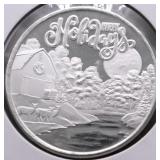 1 OZ .999 SILVER ROUND