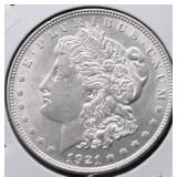 1921 CHOICE BU MORGAN DOLLAR