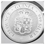 1.25 OZ .999 SILVER ROUND