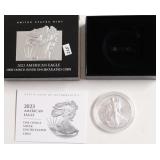 2023 W SILVER EAGLE W BOX PAPERS