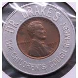 1959 DR DRAKES TOKEN CHOICE BU
