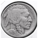 1920 D BUFFALO NICKEL VG