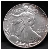1988 SILVER EAGLE GEM