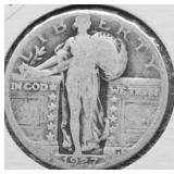 1927 STANDING QUARTER VG