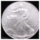 1999 SILVER EAGLE GEM
