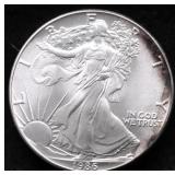 1986 SILVER EAGLE GEM