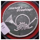 1 OZ .999 SILVER ROUND