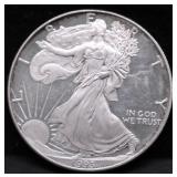 1993 PROOF SILVER EAGLE NO BOX PAPERS  PF 63