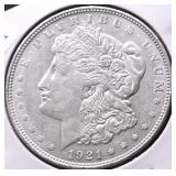 1921 MORGAN DOLLAR VF