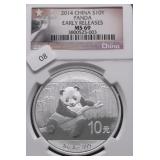 2014 NGC MS69 CHINA PANDA