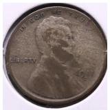 1911 D LINCOLN CENT F