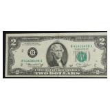 2 $ FEDERAL RESERVE NOTE XF