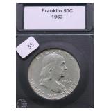 1963 PROOF FRANKLIN HALF DOLLAR
