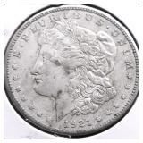 1921 S MORGAN DOLLAR XF