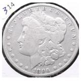 1896 O MORGAN DOLLAR G