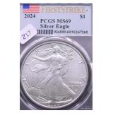 2024 PCGS MS69 SILVER EAGLE