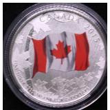 2015 GEM BU CANADA SILVER 25 DOLLARS