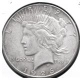 1926 S PEACE DOLLAR XF