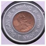 JOHN DUNCAN POLITICAL TOKEN