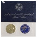 1973 S SILVER GSA IKE DOLLAR