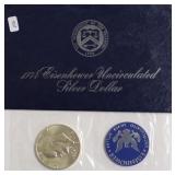 1974 S SILVER GSA IKE DOLLAR