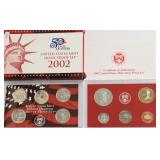2002 SILVER PROOF SET