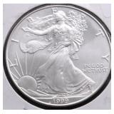 1999 SILVER EAGLE GEM