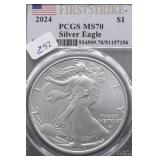 2024 PCGS MS70 SILVER EAGLE