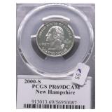 2000 S PCGS PF69DC WASHINGTON QUARTER