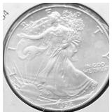 1994 SILVER EAGLE GEM