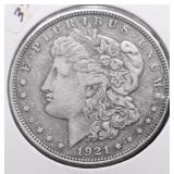 1921 MORGAN DOLLLAR XF