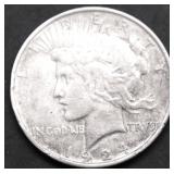 1924 PEACE DOLLAR XF